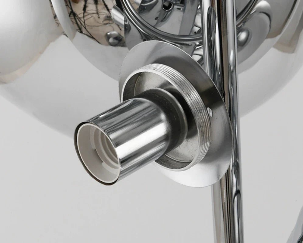 LAVA (FLOOR) - ZENDUCE - Single - D14.9″ x H 57.1″ / Silver / US Plug