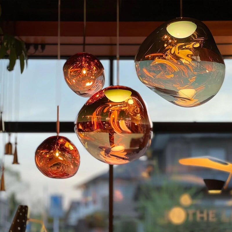 LAVA Sculptural Globe Pendant Light | ZENDUCE