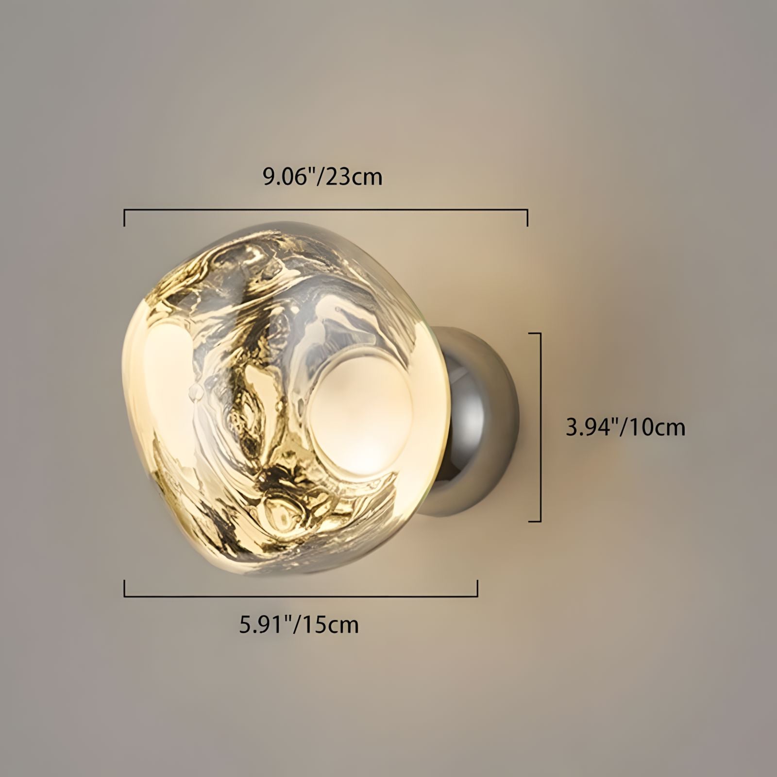 LAVA WALL-Acrylic LED Dimmable Wall & Ceiling Lamp-ZENDUCE