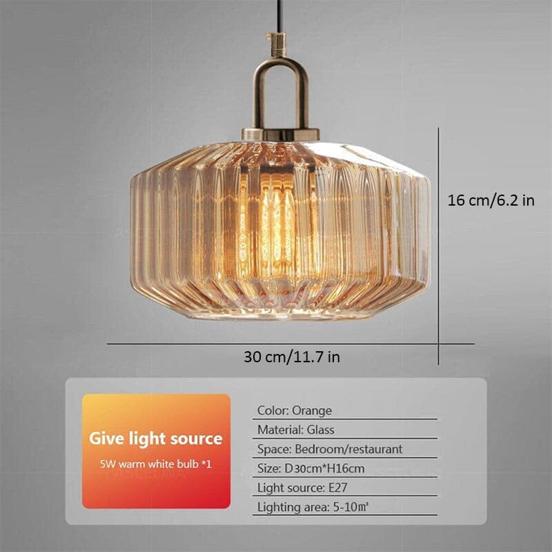 LILLIAN - ZENDUCE - B-Orange-30CM / Cold White