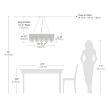 LINARA - ZENDUCE - W 28" x D 8" x H 12"
