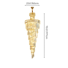 LINDA - ZENDUCE - Dia23.62xH70.8" / Gold / Cool