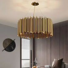 LIRA-Nest Style Gold Hanging Fixture-ZENDUCE
