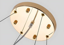 LIRA-Nest Style Gold Hanging Fixture-ZENDUCE