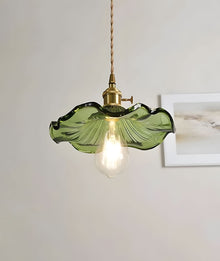 LIVA-Nordic Hanging Glass Pendant Light-ZENDUCE