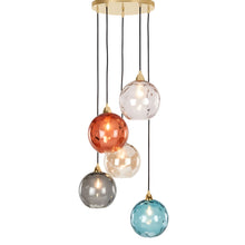 LUMINIQUE-Glass Glow Pendant Light-ZENDUCE