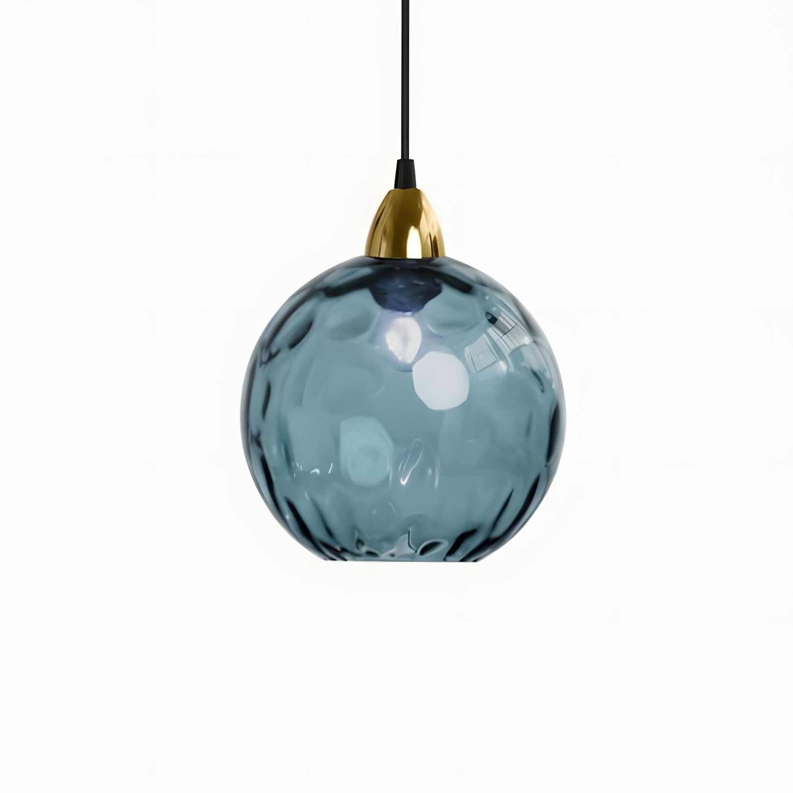 LUMINIQUE-Glass Glow Pendant Light-ZENDUCE