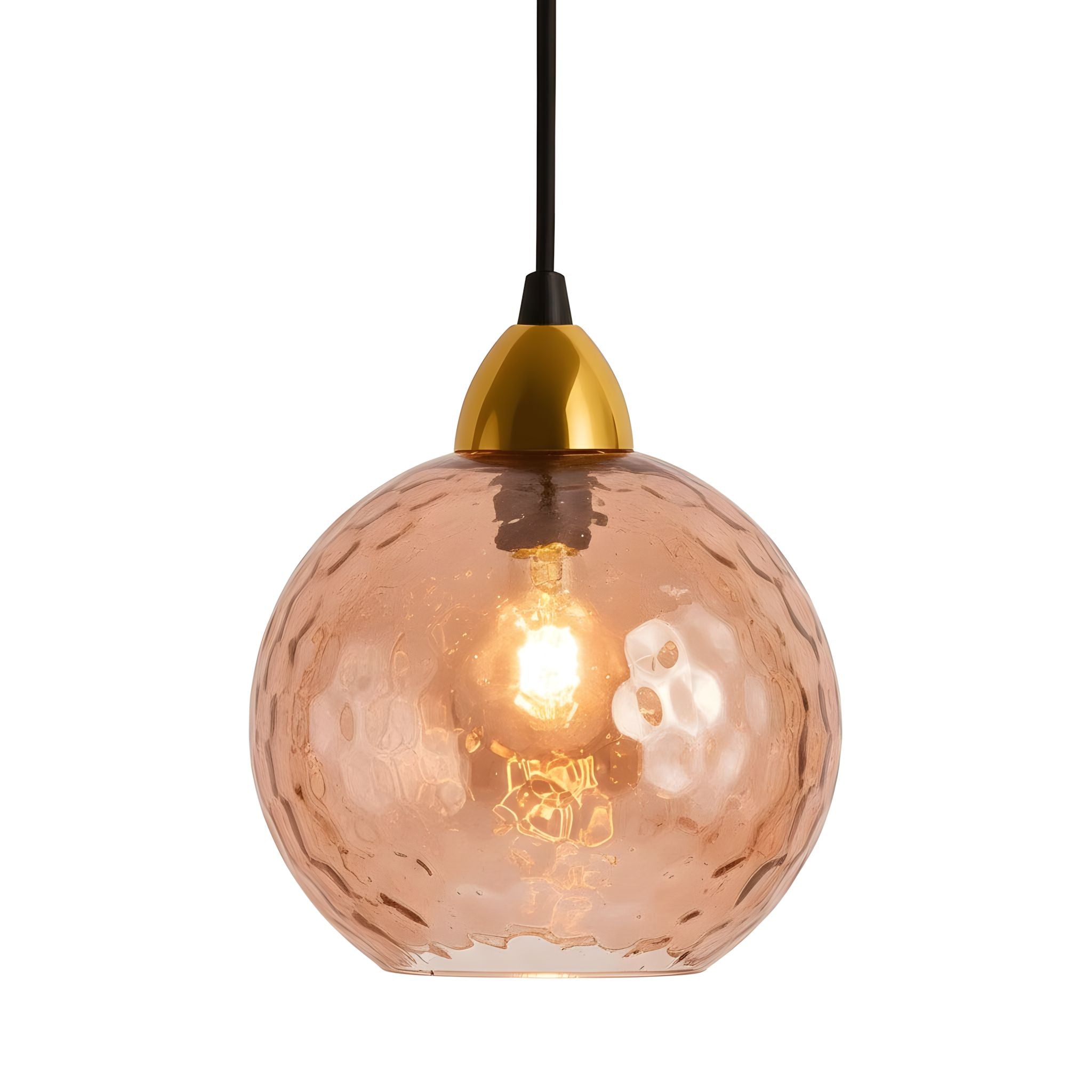 LUMINIQUE-Glass Glow Pendant Light-ZENDUCE