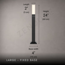 LUMISTONE-Modern LED Outdoor Bollard Pathway Light-ZENDUCE