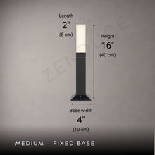 LUMISTONE-Modern LED Outdoor Bollard Pathway Light-ZENDUCE