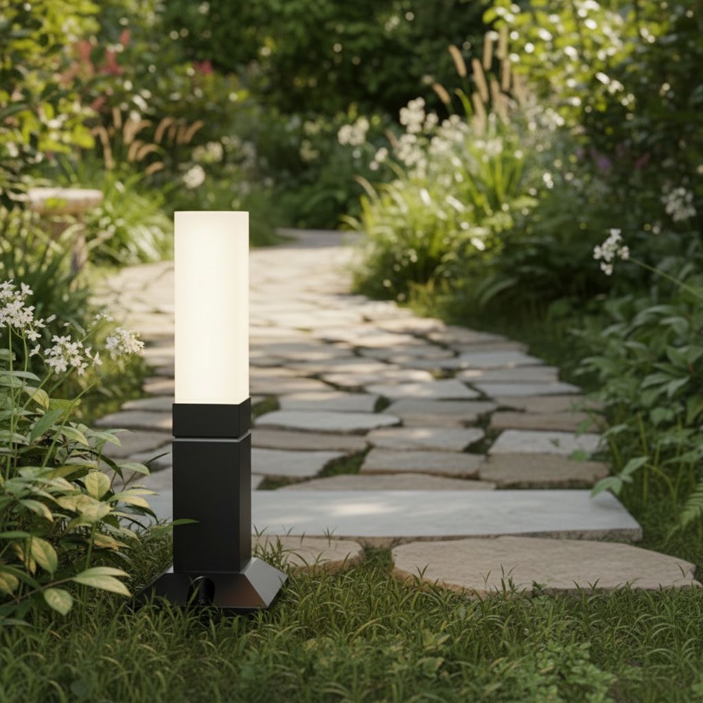 LUMISTONE-Modern LED Outdoor Bollard Pathway Light-ZENDUCE