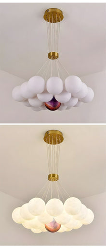 LUNARIA - ZENDUCE - 7 Heads / Cool White / Starry Ball