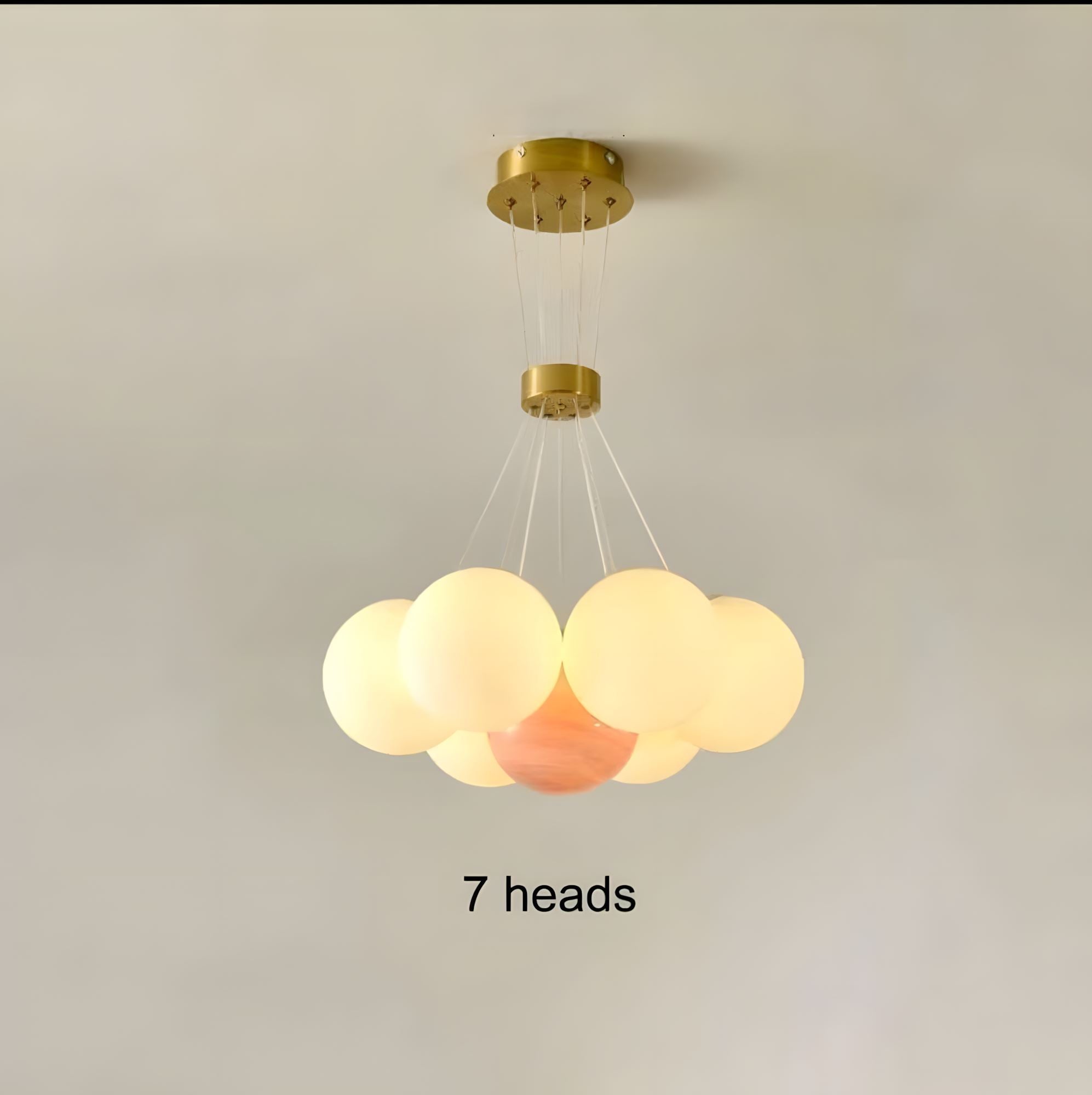 LUNARIA - ZENDUCE - 7 Heads / Cool White / Starry Ball