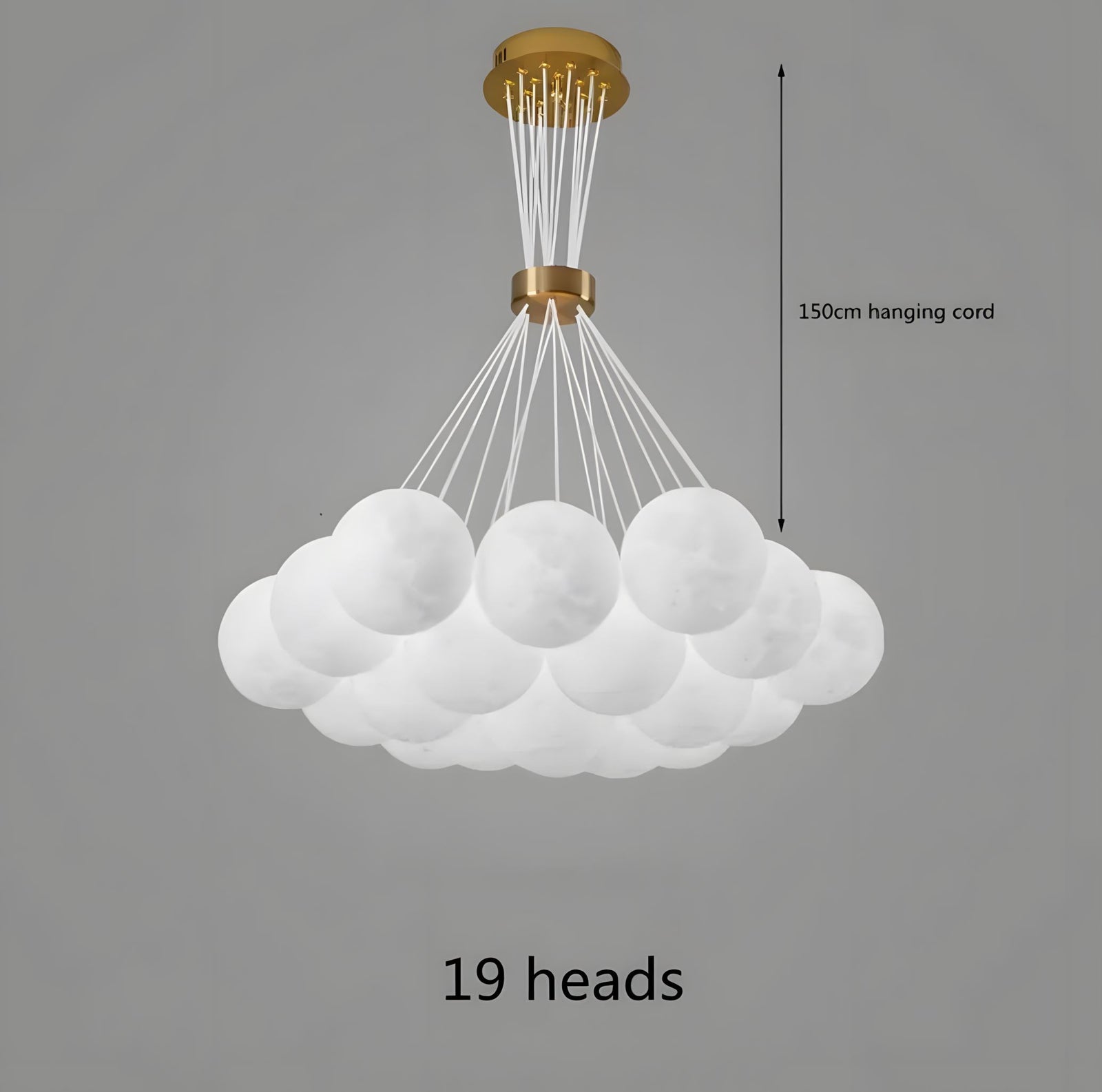 LUNARIA - ZENDUCE - 7 Heads / Cool White / Starry Ball