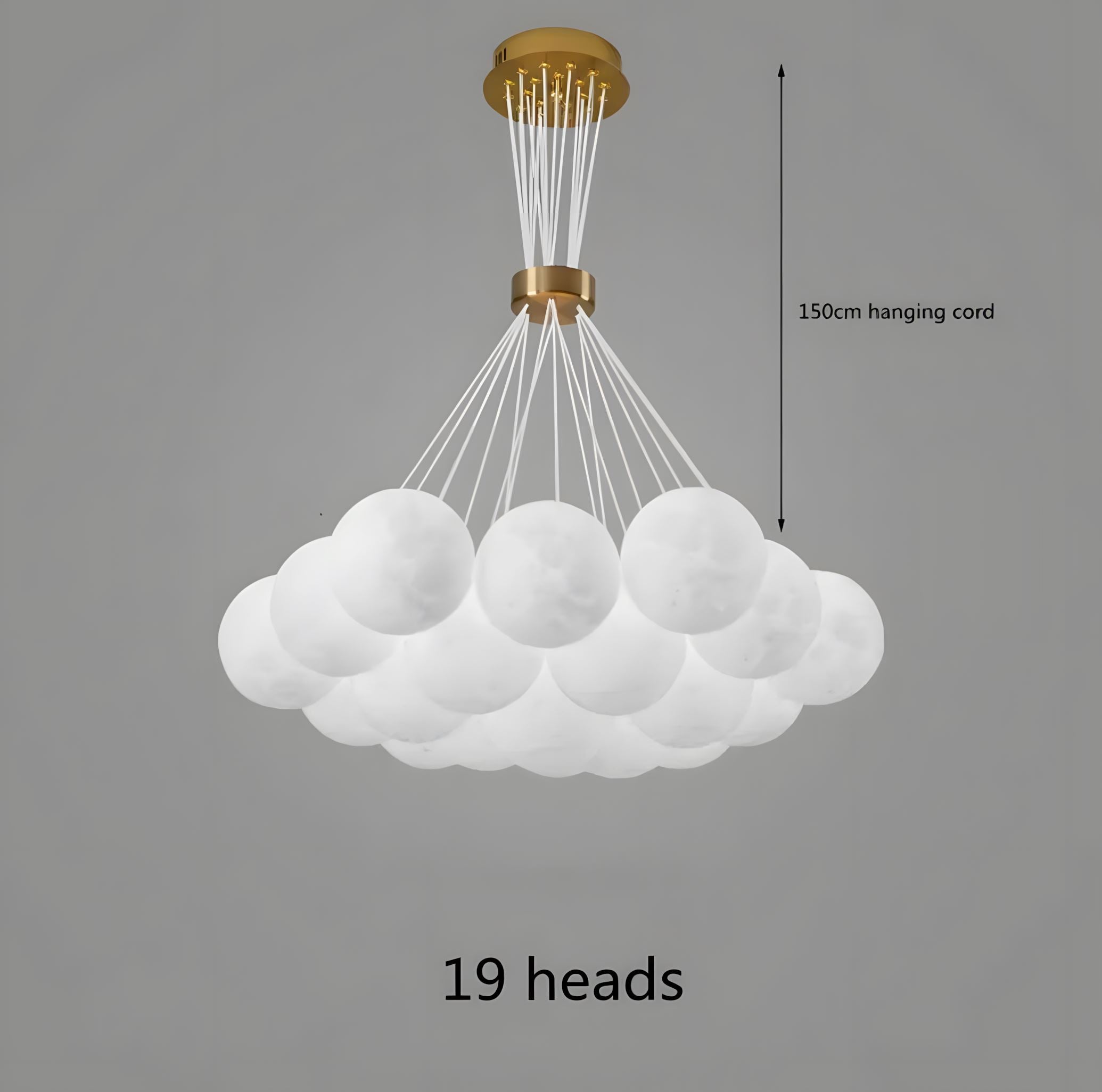 LUNARIA - ZENDUCE - 7 Heads / Cool White / Starry Ball