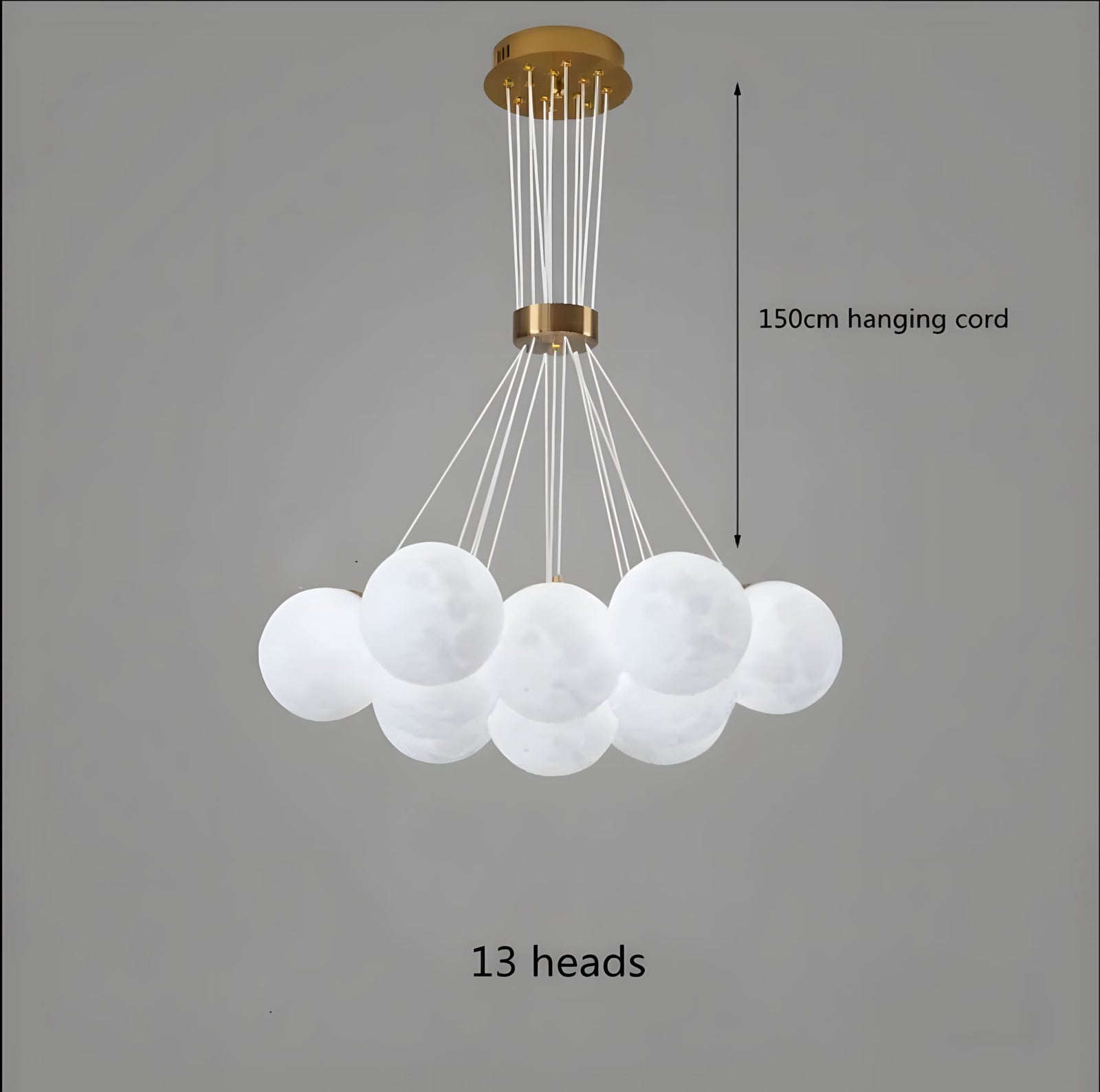 LUNARIA - ZENDUCE - 7 Heads / Cool White / Starry Ball