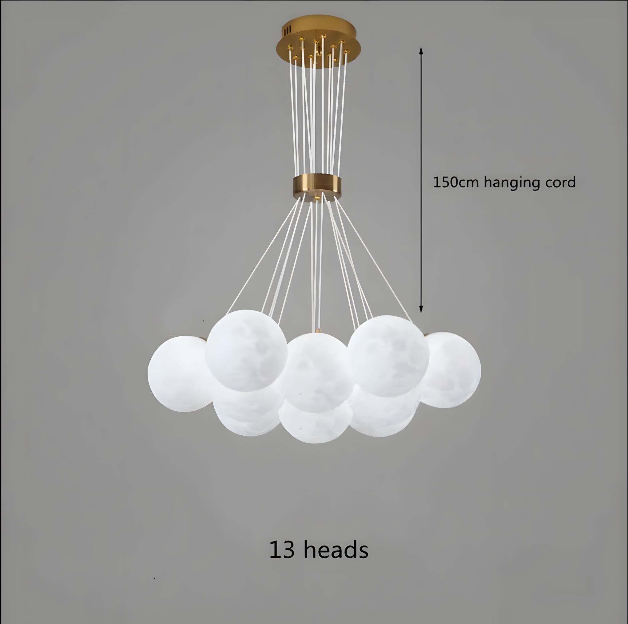 LUNARIA - ZENDUCE - 7 Heads / Cool White / Starry Ball
