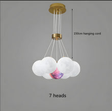 LUNARIA - ZENDUCE - 7 Heads / Cool White / Starry Ball