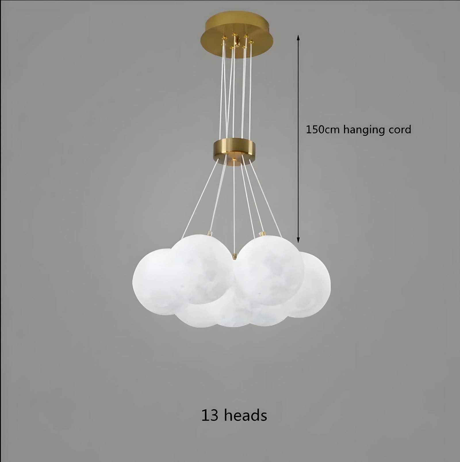 LUNARIA - ZENDUCE - 7 Heads / Cool White / Starry Ball