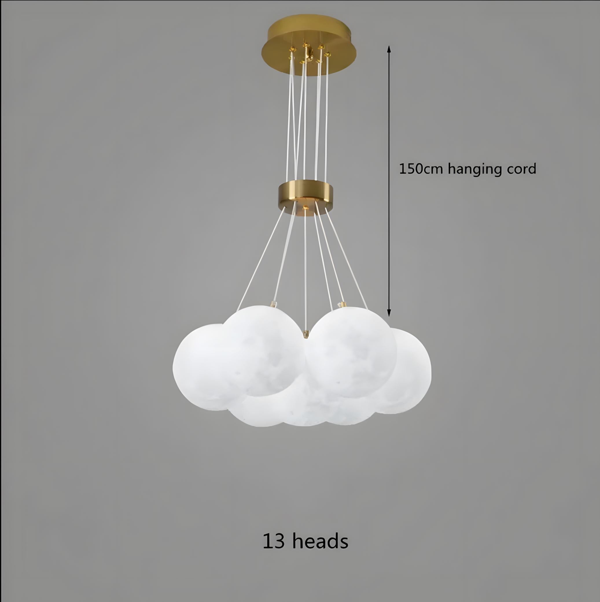 LUNARIA - ZENDUCE - 7 Heads / Cool White / Starry Ball