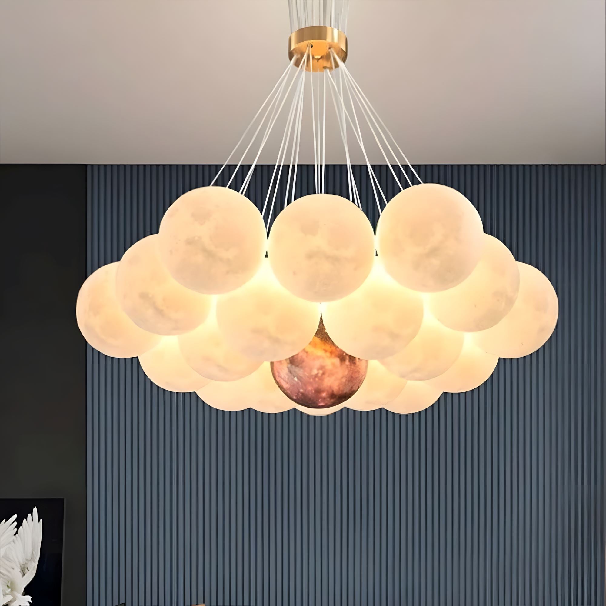 LUNARIA - ZENDUCE - 7 Heads / Cool White / Starry Ball