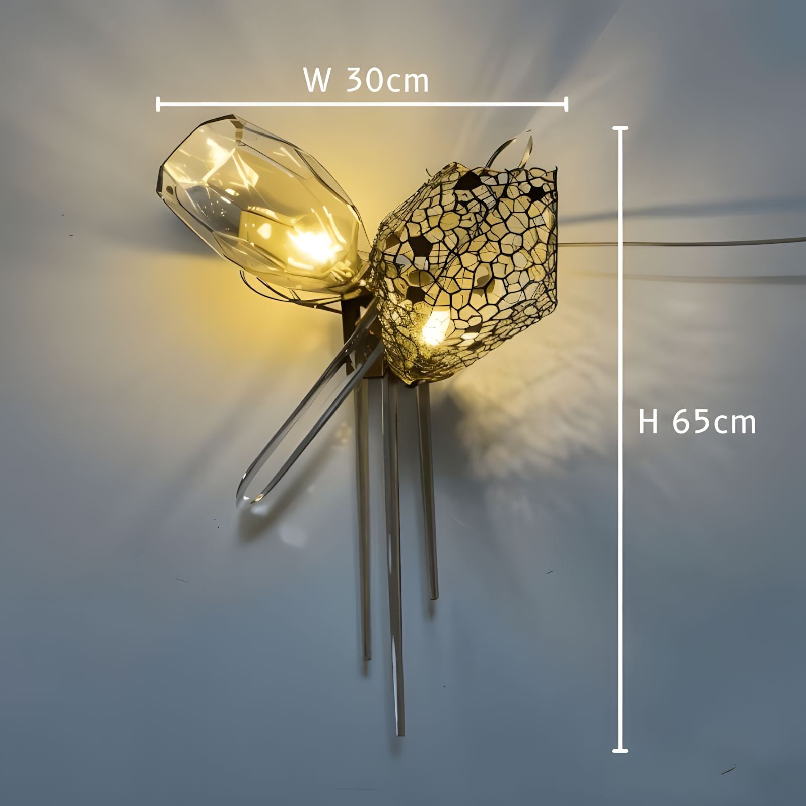 LUSTRE-Artistic Cognac Glass Globes Chandelier-ZENDUCE