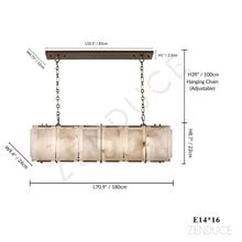 MARBRE - ZENDUCE - 70.9"/180cm / Warm White (3000K) / Black