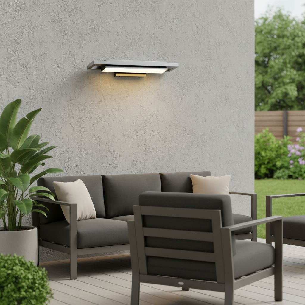 MARZENA-Modern Waterproof LED Entryway Wall Sconce-ZENDUCE