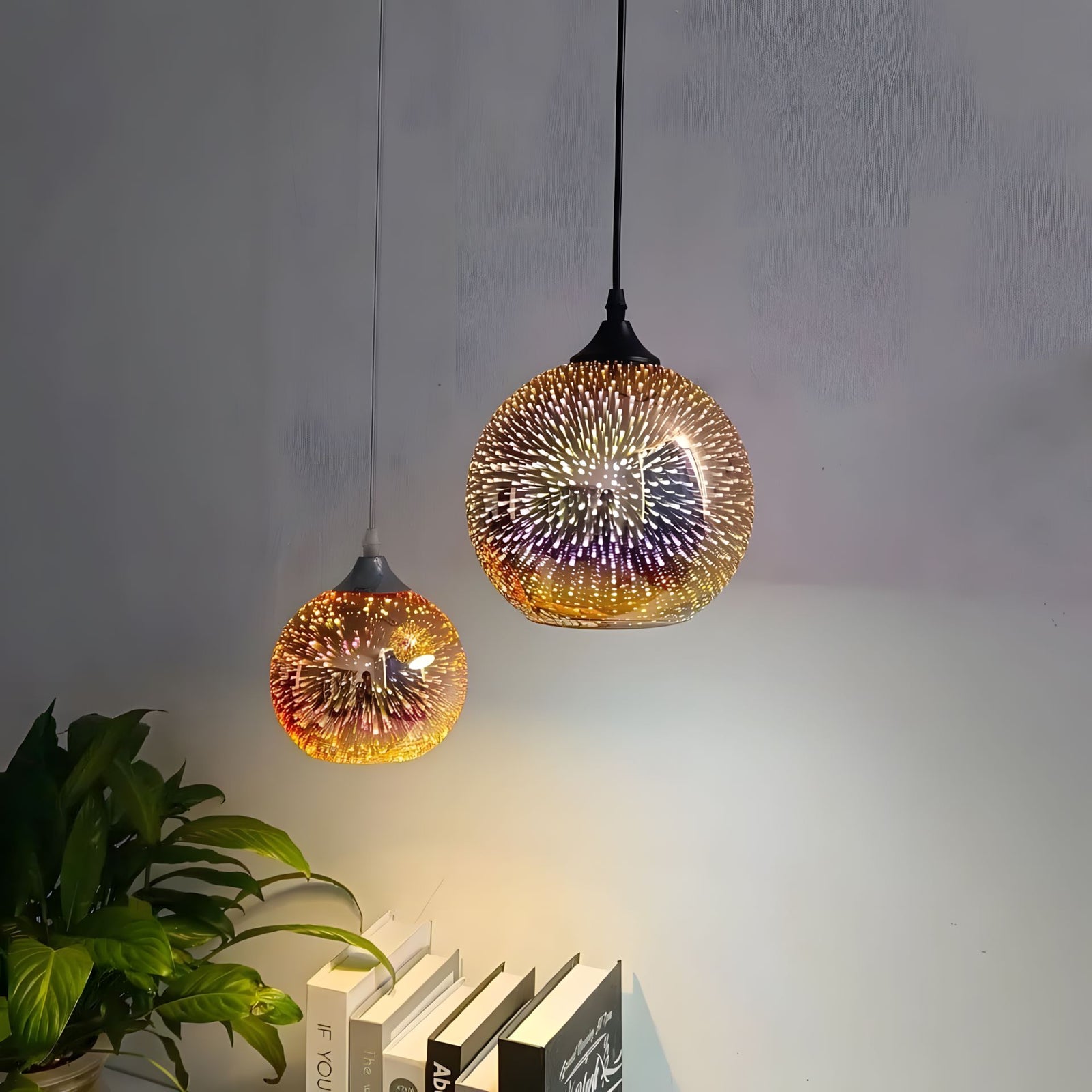 MATZO (OPEN BOX)-Sparkling Colourful Pendant Light-ZENDUCE
