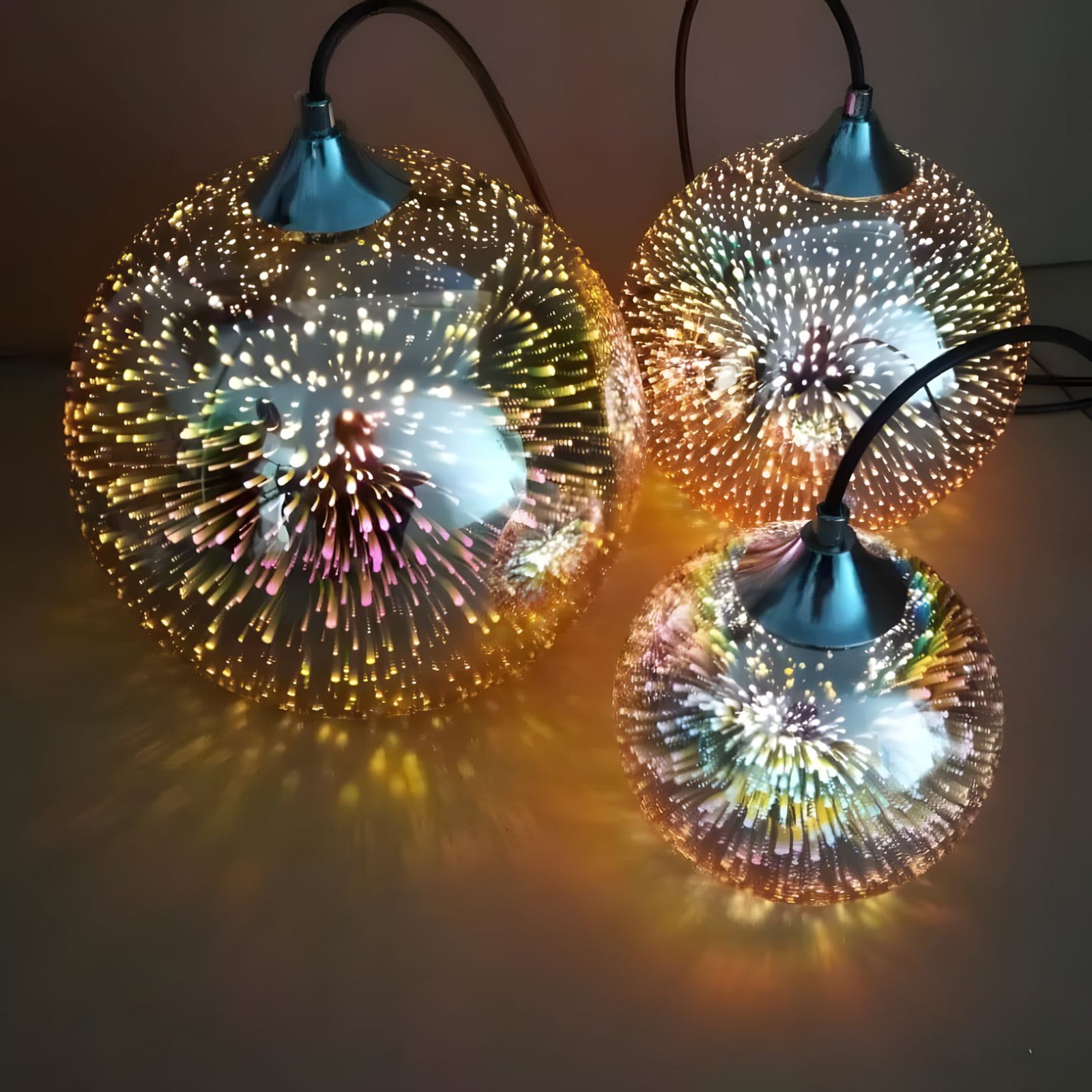MATZO (OPEN BOX)-Sparkling Colourful Pendant Light-ZENDUCE