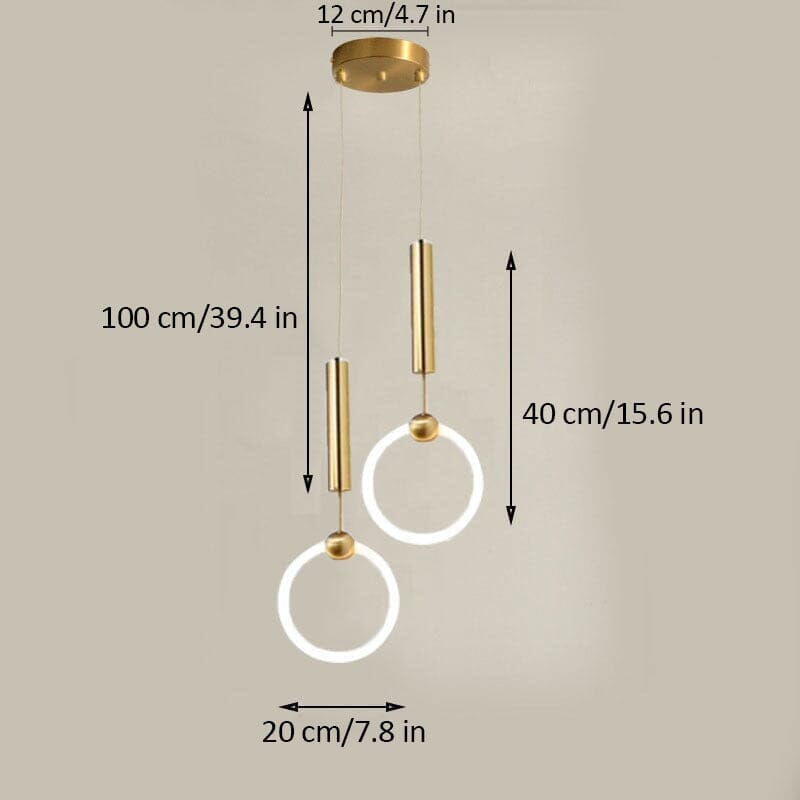 MAYA - ZENDUCE - Double ring / Cold White