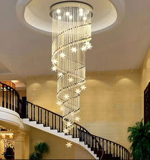 METORA-Spiral Raindrop Staircase Light-ZENDUCE