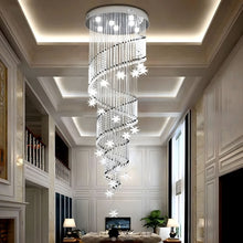 METORA-Spiral Raindrop Staircase Light-ZENDUCE
