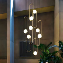 MILA - ZENDUCE - Round-5 Lights ( ∅ 19.6"× H 98.5" ) / Black