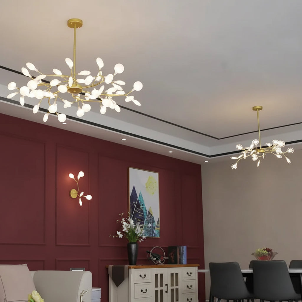 MIREYA-Sputnik Branch Firefly Chandelier-ZENDUCE