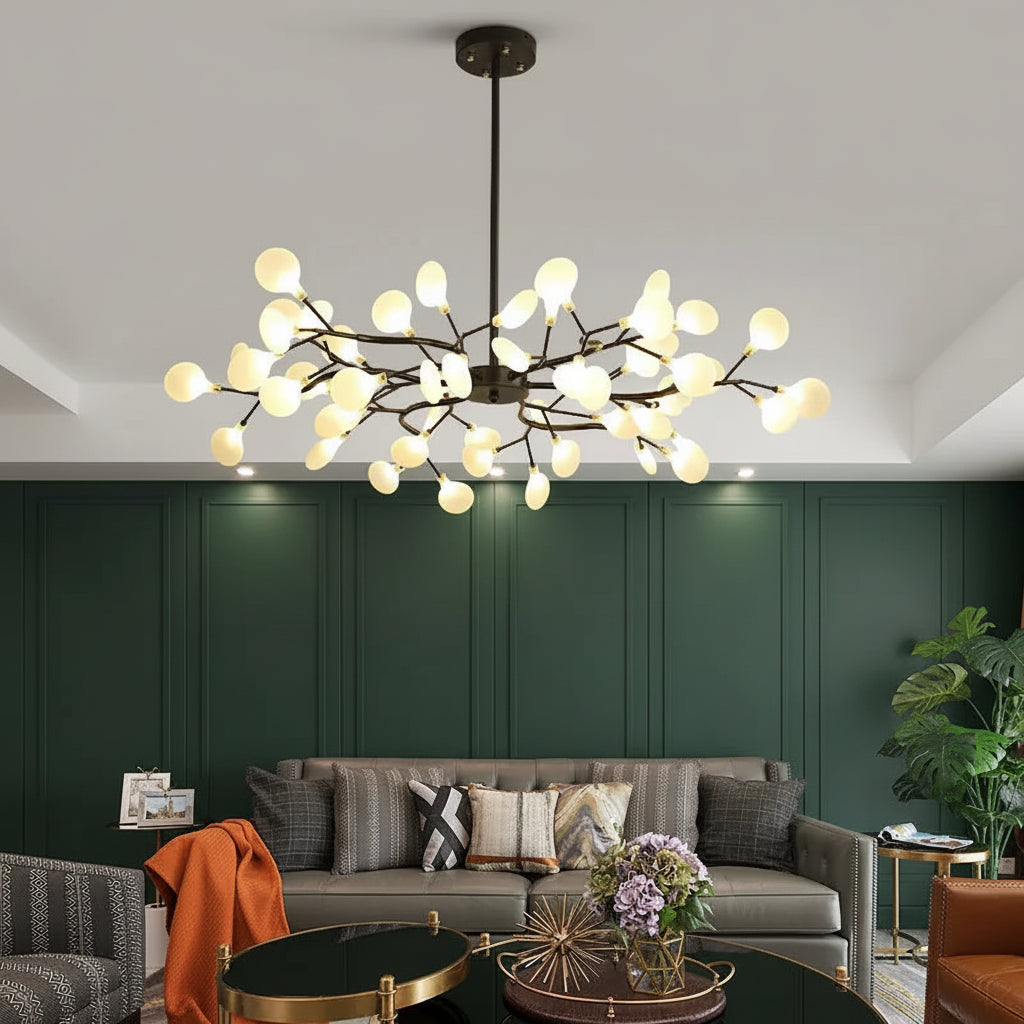 MIREYA-Sputnik Branch Firefly Chandelier-ZENDUCE