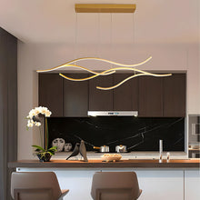 MODERN WAVES - ZENDUCE - 47.2'' / RC Dimmable (Color Changeable) / Gold