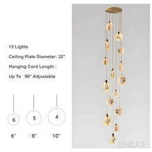 MOONSHADE - ZENDUCE - 15 lights / Warm White
