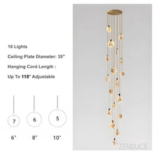 MOONSHADE - ZENDUCE - 18 Lights / Warm White