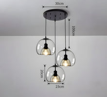 NAYA-Simplistic Smoked Glass Pendant-ZENDUCE
