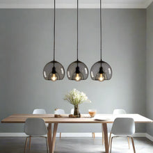 NAYA-Simplistic Smoked Glass Pendant-ZENDUCE