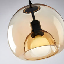 NAYA-Simplistic Smoked Glass Pendant-ZENDUCE