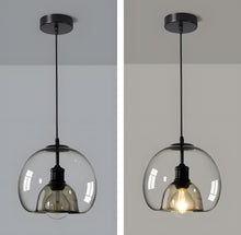 NAYA-Simplistic Smoked Glass Pendant-ZENDUCE