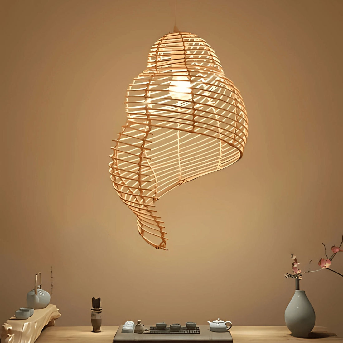 NESTLE - ZENDUCE - 10" Dia / Beige