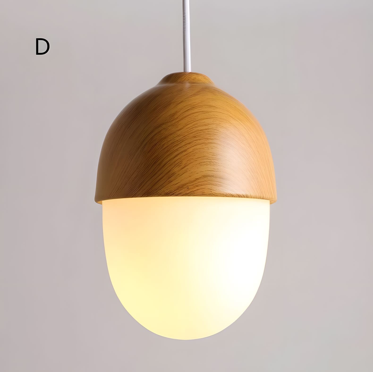 NIVA-Castanea Wooden Style Pendant-ZENDUCE