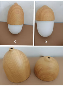 NIVA-Castanea Wooden Style Pendant-ZENDUCE