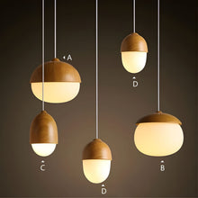NIVA-Castanea Wooden Style Pendant-ZENDUCE