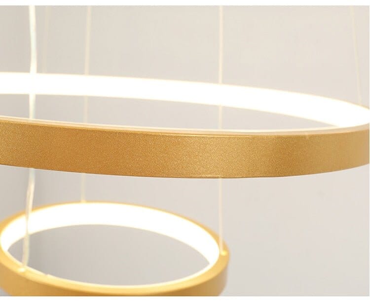 NOBLE RINGS - ZENDUCE - Gold / Warm White / 4