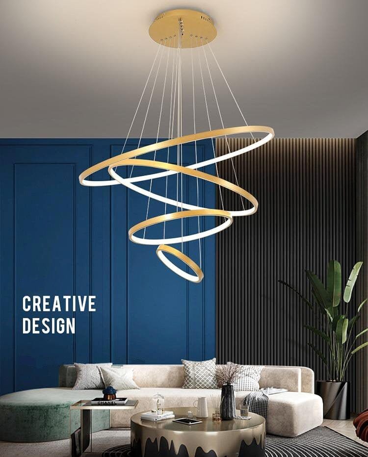 NOBLE RINGS - ZENDUCE - Gold / Warm White / 4