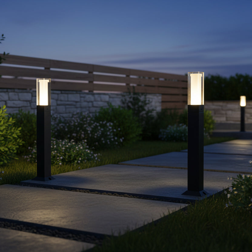 NORELAN-Modern LED Landscape Pillar Light-ZENDUCE
